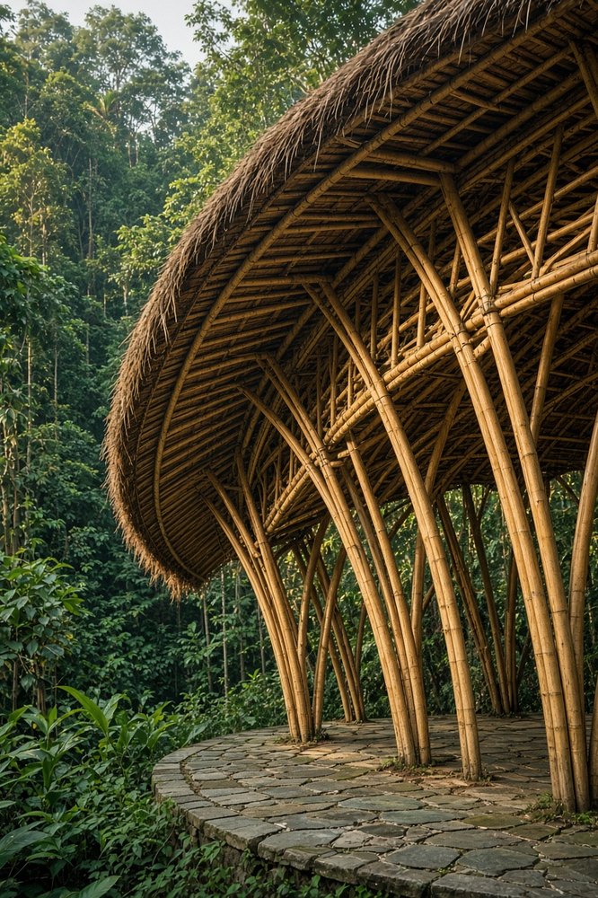 Stage Architecture & bambou à Bali
